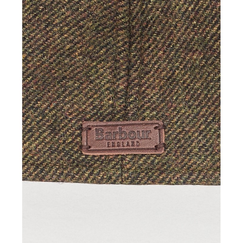 Barbour baker boy hat olive online